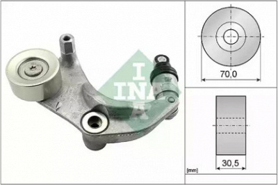 WILMINK GROUP wg1253488 -  Натяжная планка, поликлиновой ремень